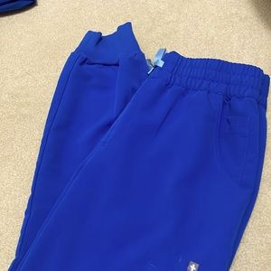 Figs ! High waisted LIMITED EDITION Royal blue high waisted joggers